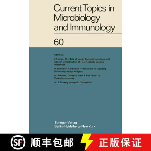 【3-4周达】Current Topics in Microbiology and Immunology : Ergebnisse der Mikrobiologie und Immunitä... [9783642655043]