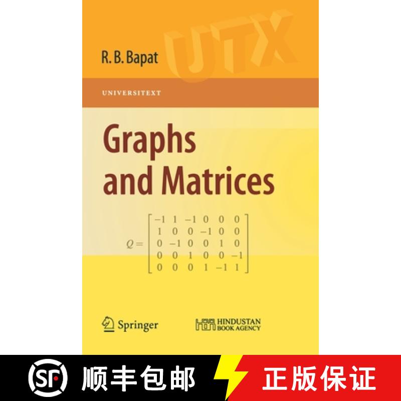【3-4周达】Graphs and Matrices [9781848829800]
