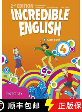 【3-4周达】Incredible English: 4: Class Book [9780194442312]