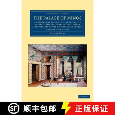 【3-4周达】Palace of Minos 4 Volume Set in 7 Pieces: A Comparative Account of the Successive Stages o... [9781108061070]