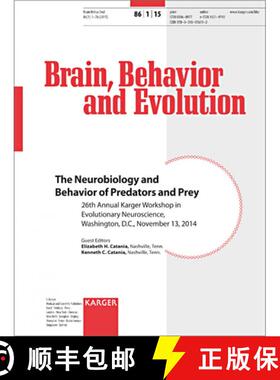 预订 The Neurobiology and Behavior of Predators and Prey [9783318056112]