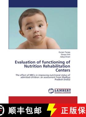 预订 Evaluation of functioning of Nutrition Rehabilitation Centers [9783659180750]