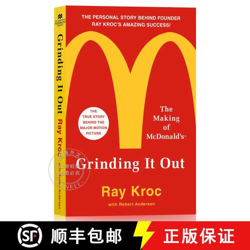 【3-4周达】苦心经营：麦当劳创业史 Grinding It Out: The Making of McDonald’s [9781250130280]