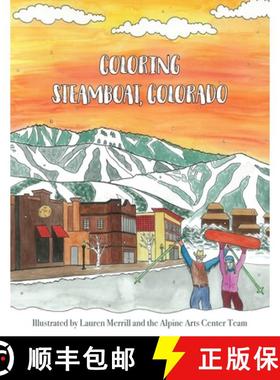【3-4周达】Coloring Steamboat, Colorado [9781087887302]