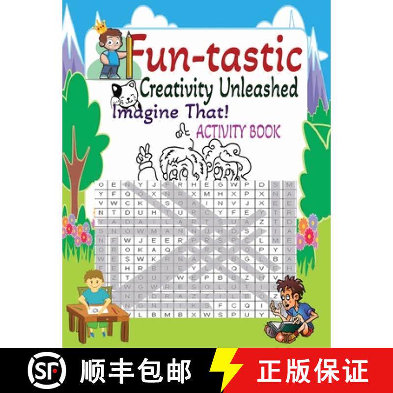 预订 Fun-tastic Activity Book: Creativity Unleashed [9798889928348]