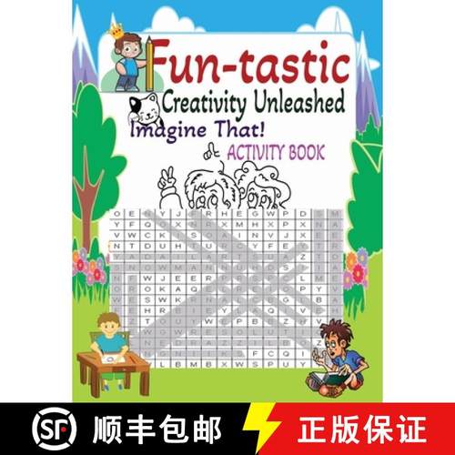 预订 Fun-tastic Activity Book: Creativity Unleashed [9798889928348]