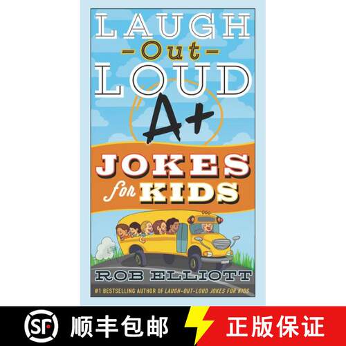 【3-4周达】Laugh-Out-Loud A+ Jokes for Kids [9780062748720]