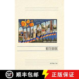 from Notebook California Obispo Vintage Luis 4周达 9798385403042 Lined San Greetings