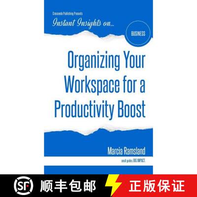【3-4周达】Organizing Your Workspace for a Productivity Boost [9781944177294]