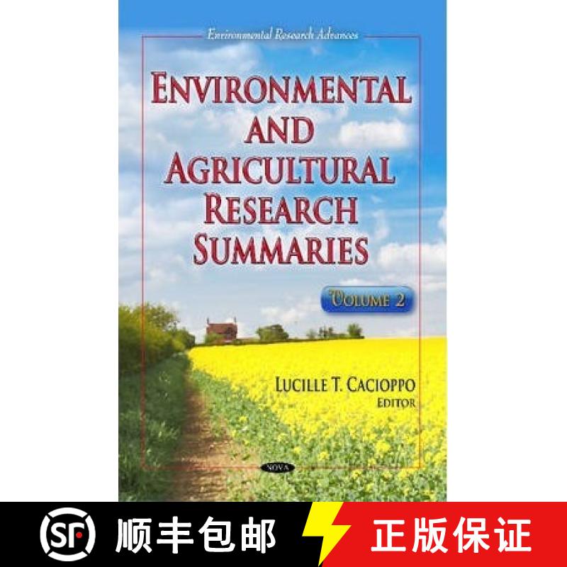 【3-4周达】Environmental and Agricultural Research Summaries. Volume 2 [9781631170614]