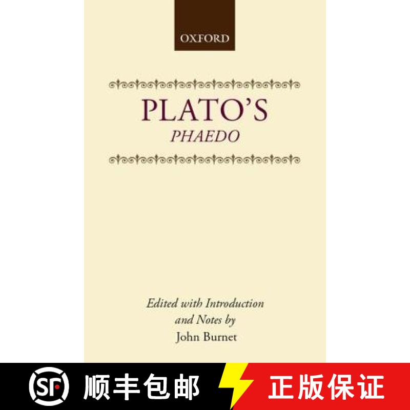 【3-4周达】Phaedo [9780198140146]