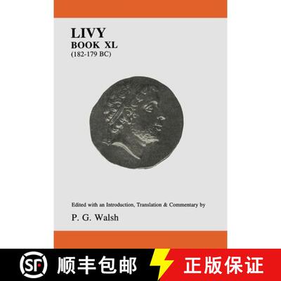 【3-4周达】Livy: Book XL [9780856686733]