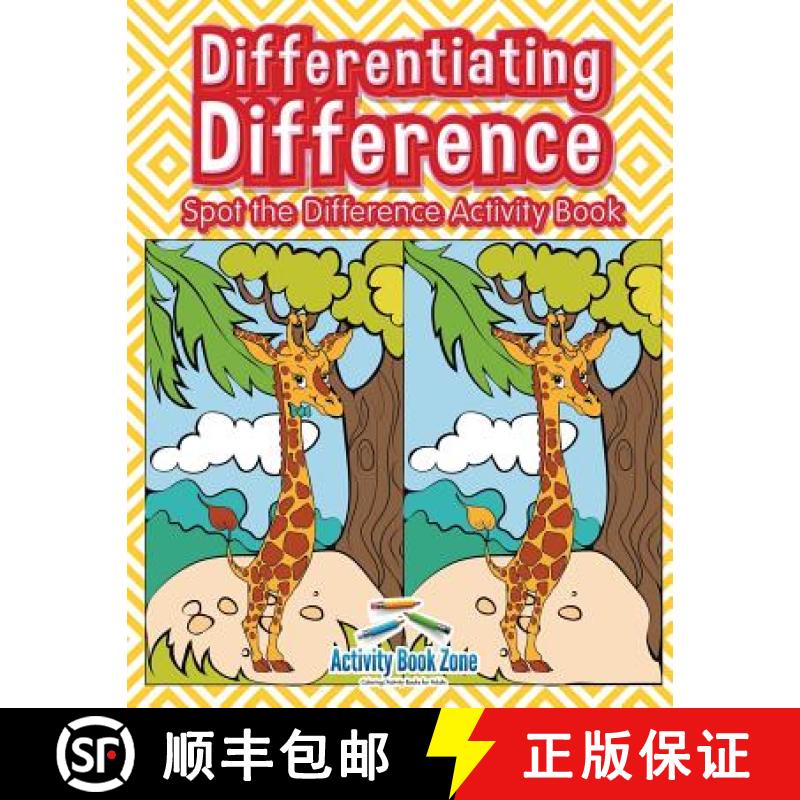 【3-4周达】Differentiating Difference: Spot the Difference Activity Book [9781683761259]