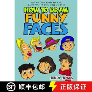 How Faces 预订 Drawing 9798330621606 Draw Kids Funny for Step