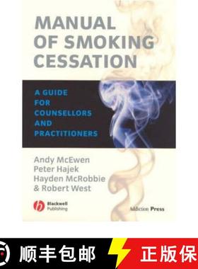 【3-4周达】Manual Of Smoking Cessation - A Guide For Counsellors And Practitioners [Wiley公共健康] [9781405133371]