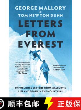【3-4周达】LETTERS FROM EVEREST PB : Unpublished Letters from Mallory's Life and Death in the Mountains [9780008702915]