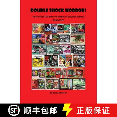 【3-4周达】精装 Double Shock Horror! Horror/Sci-Fi/Fantasy Combos in British Cinemas 1958-1970 [9798887719122]