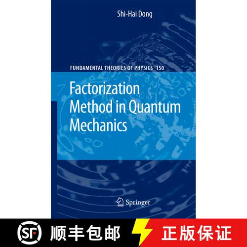 【3-4周达】精装 Factorization Method in Quantum Mechanics [9781402057953]