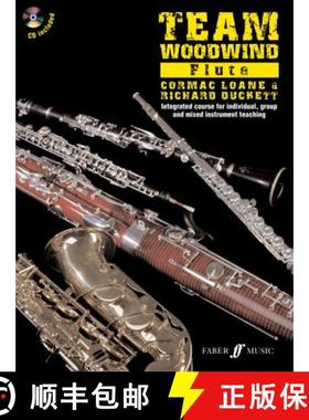 【3-4周达】Team Woodwind: Flute [9780571528103]