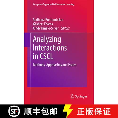 【3-4周达】Analyzing Interactions in CSCL : Methods, Approaches and Issues [9781461427889]