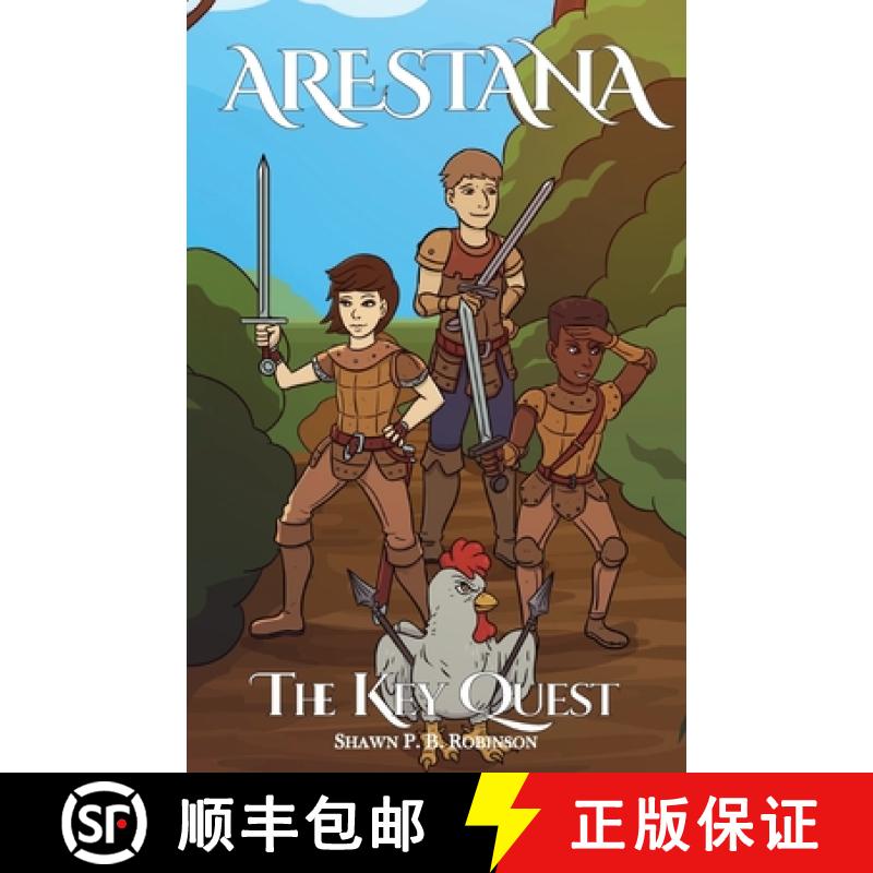 【2-3周达】Arestana: The Key Quest [9781775190301]
