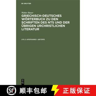 Übrigen Deutsches Den 预订 Des Der Urchris... Und Wörterbuch Testaments Neuen 9783112302545 Schriften Griechisch