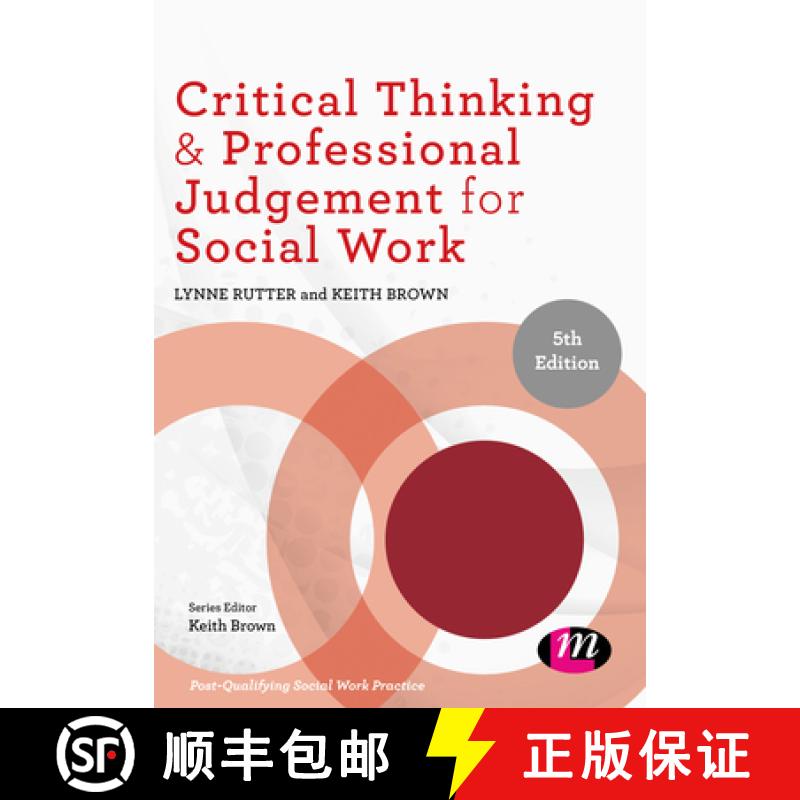 【3-4周达】Critical Thinking and Professional Judgement for Social Work (5) [9781526466969]