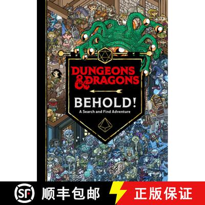 【3-4周达】Dungeons & Dragons Behold! A Search and Find Adventure [9780755502004]