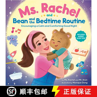 【3-4周达】Ms. Rachel and Bean and the Bedtime Routine: Encouraging a Calm and Comforting Good Night [9798217031306]