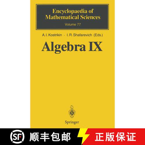 【3-4周达】Algebra IX : Finite Groups of Lie Type Finite-Dimensional Division Algebras [9783642081675]