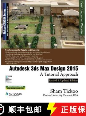 预订 Autodesk 3ds Max Design 2015: A Tutorial Approach [9781936646760]