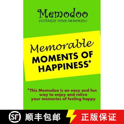【3-4周达】Memodoo Memorable Moments of Happiness [9781939235145]
