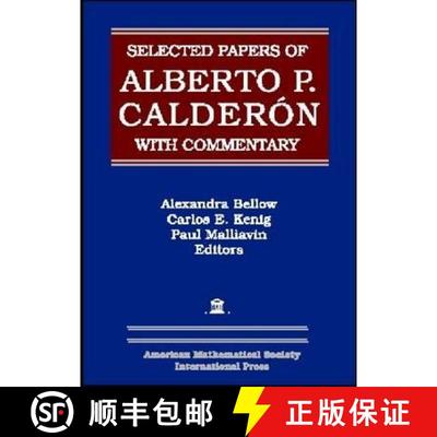 【3-4周达】Selected Papers of Alberto P. Calderon with Commentary [9780821842973]