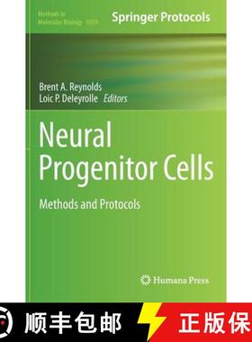 【3-4周达】Neural Progenitor Cells : Methods and Protocols [9781627035736]