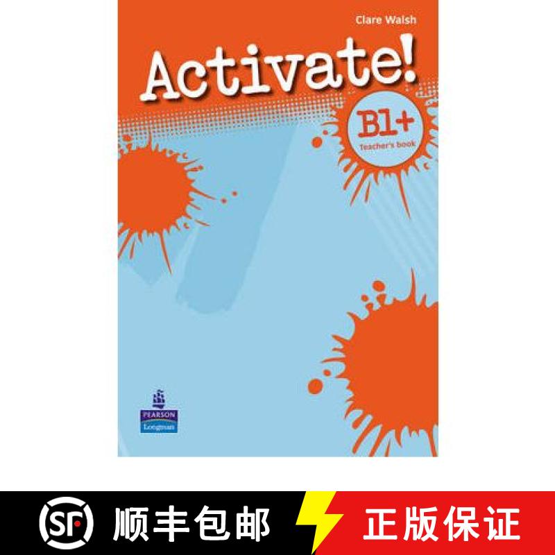 【2-3周达】Activate! B1+ Teacher's Book [9781408239117]