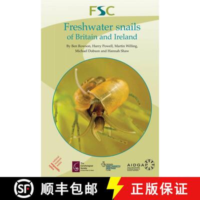 【3-4周达】Freshwater Snails of Britain and Ireland [9781908819581]
