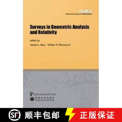预订 Surveys in Geometric Analysis and Relativity [9781571462305]