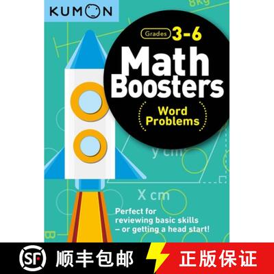【3-4周达】Math Boosters: Word Problems (Grades 3-6) [9781941082935]