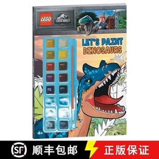 【3-4周达】Lego(r) Jurassic World(tm): Let's Paint Dinosaurs [9780794447175]