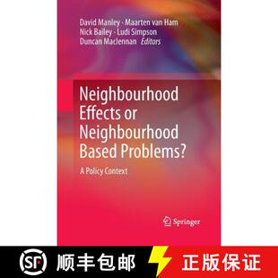 Policy 9789400798908 Neighbourhood Based Problems? 4周达 Effects Context