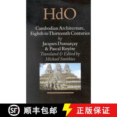 预订 精装 Cambodian Architecture, Eighth to Thirteenth Centuries [9789004113466]