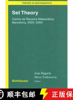 【3-4周达】Set Theory : Centre de Recerca Matemàtica Barcelona, 2003-2004 [9783764376918]