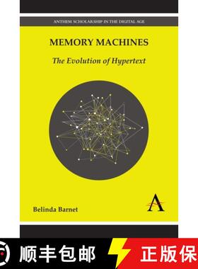 【3-4周达】精装 Memory Machines : The Evolution of Hypertext [9780857280602]
