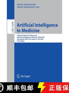 【3-4周达】Artificial Intelligence in Medicine: 18th International Conference on Artificial Intellige... [9783030591366]