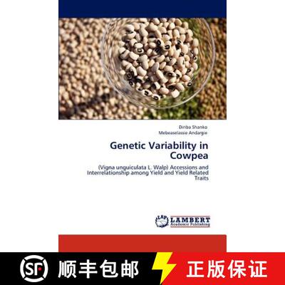【3-4周达】Genetic Variability in Cowpea [9783847348771]