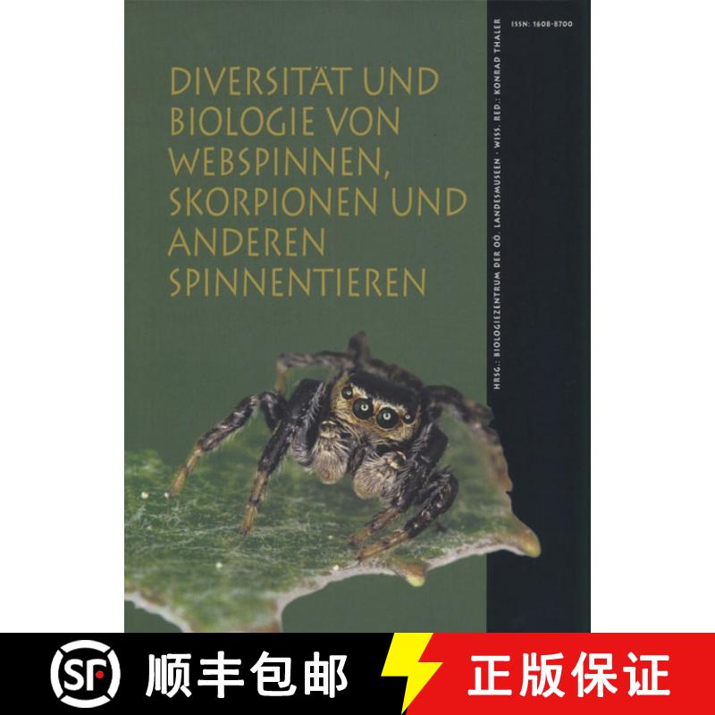 预订 Diversität und Biologie von Webspinnen, Skorpionen und Anderen Spinnentieren Diversity and Biol... [9783854741206]