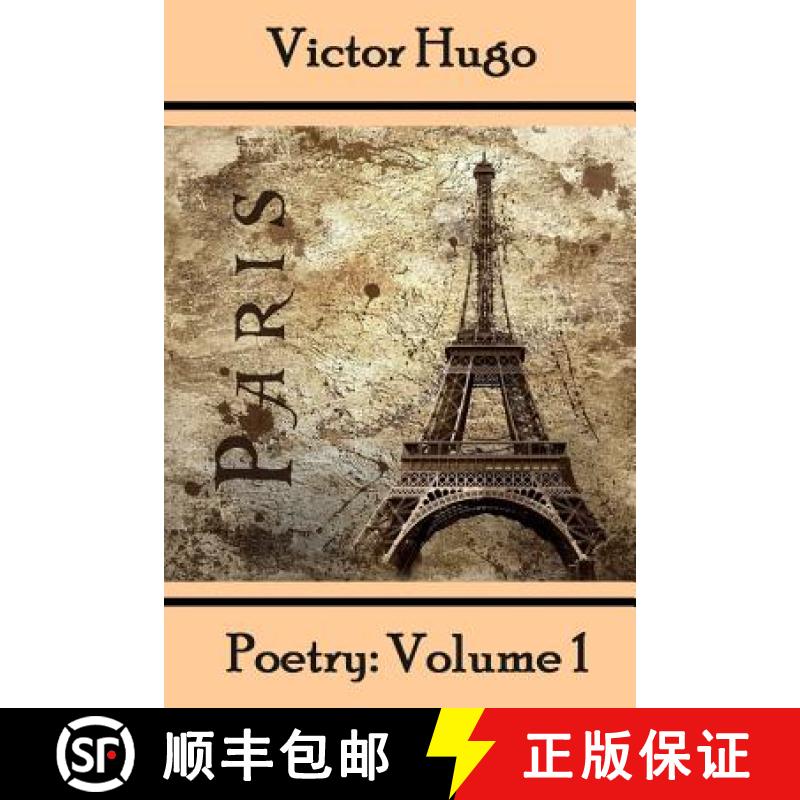 【3-4周达】Victor Hugo, Poetry: Volume 1: Translated Into English [9781780004624]