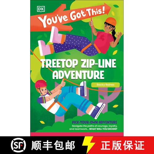 【3-4周达】精装 You've Got This! Treetop Zip-Line Adventure: Pick Your Own Adventure [9780593961520]