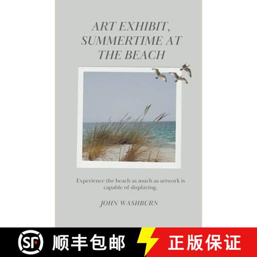 【3-4周达】Art Exhibit, Summertime At The Beach [9798215009154]