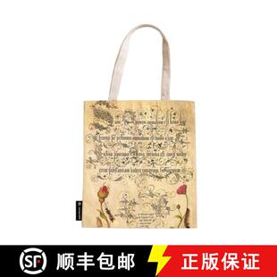 Paperblanks Rose 9781439781524 Botanica Mira Bag Canvas Flemish 预订